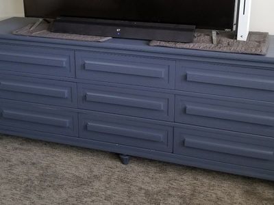 Wooden 9 Drawer Dresser