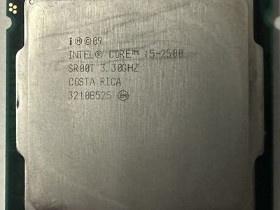 Intel Core I5-2500 SR00T 3.30GHZ - $20 OBO