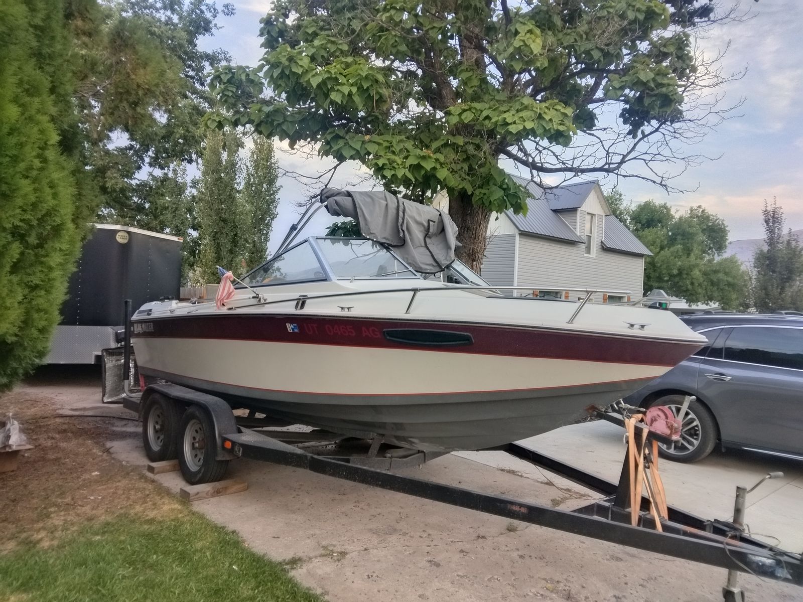 Salt water or fresh water boat 