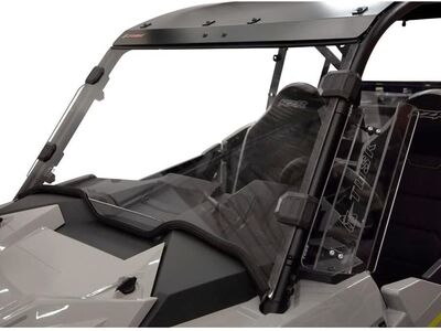 Tusk Removable Full Windshield Clear - Scratch Resistant Compatible w/ Polaris RZR Trail 2021-2025