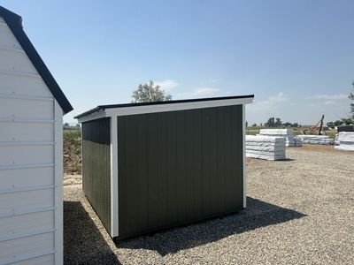 10x12 Cottage Shed Avocado/White