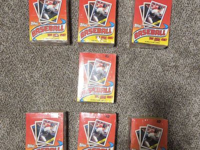 1988 Topps Baseball Cards. Unopened Boxes