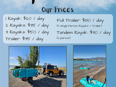 Northern Utah Kayak Rentals