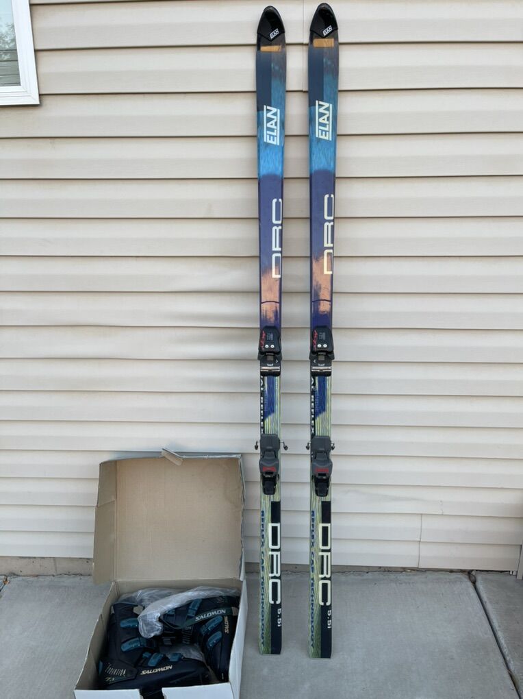 Elan DRC Skies with Boots