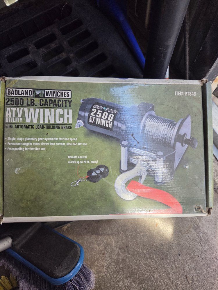 badlands 2500ib winch