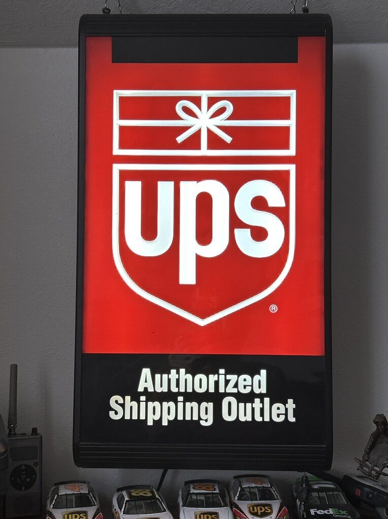 UPS Shipping Sign