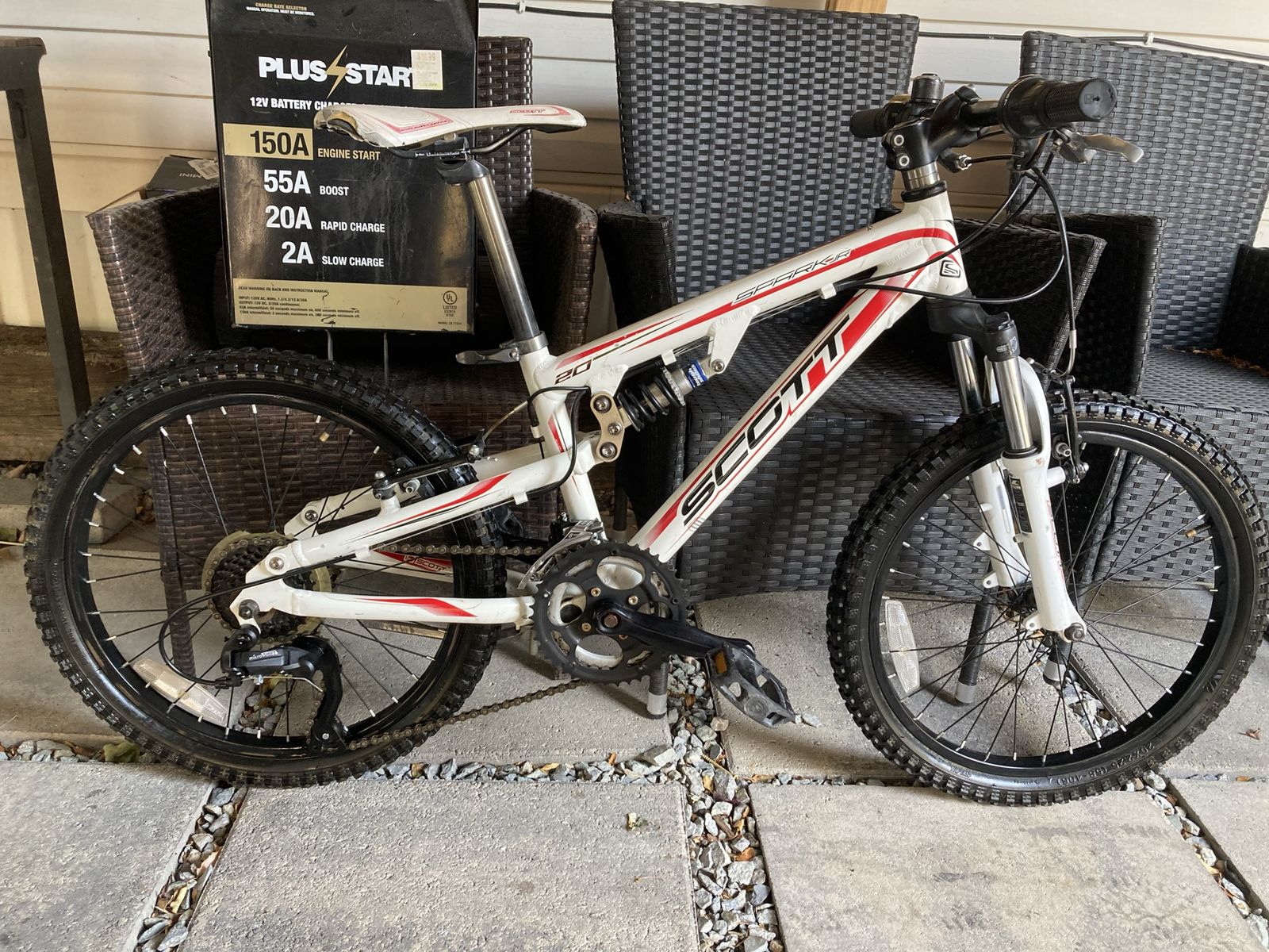 Scott Spark Jr 20 Full Suspension Kids bike . 6061aluminum frame