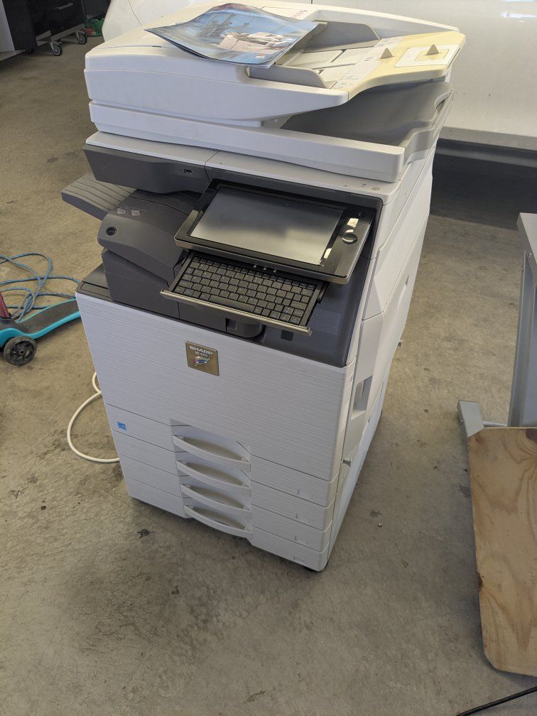 sharp mx-4070n color multifunction printer