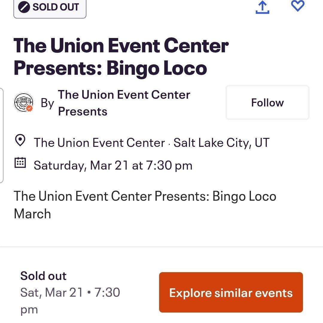 Bingo Loco Ticket