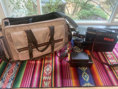 Vintage camcorder