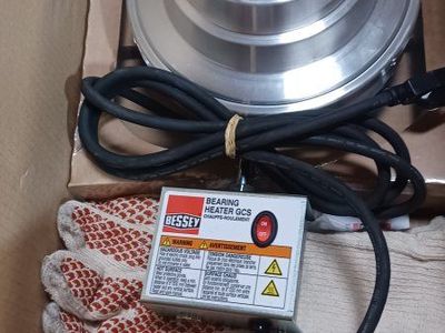Cone bearing heater