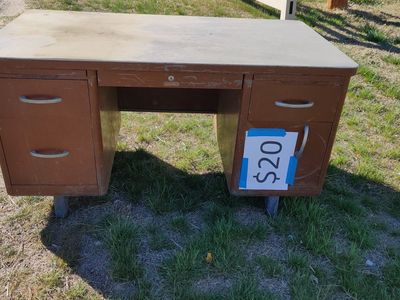 steel desk 30x 55x29H