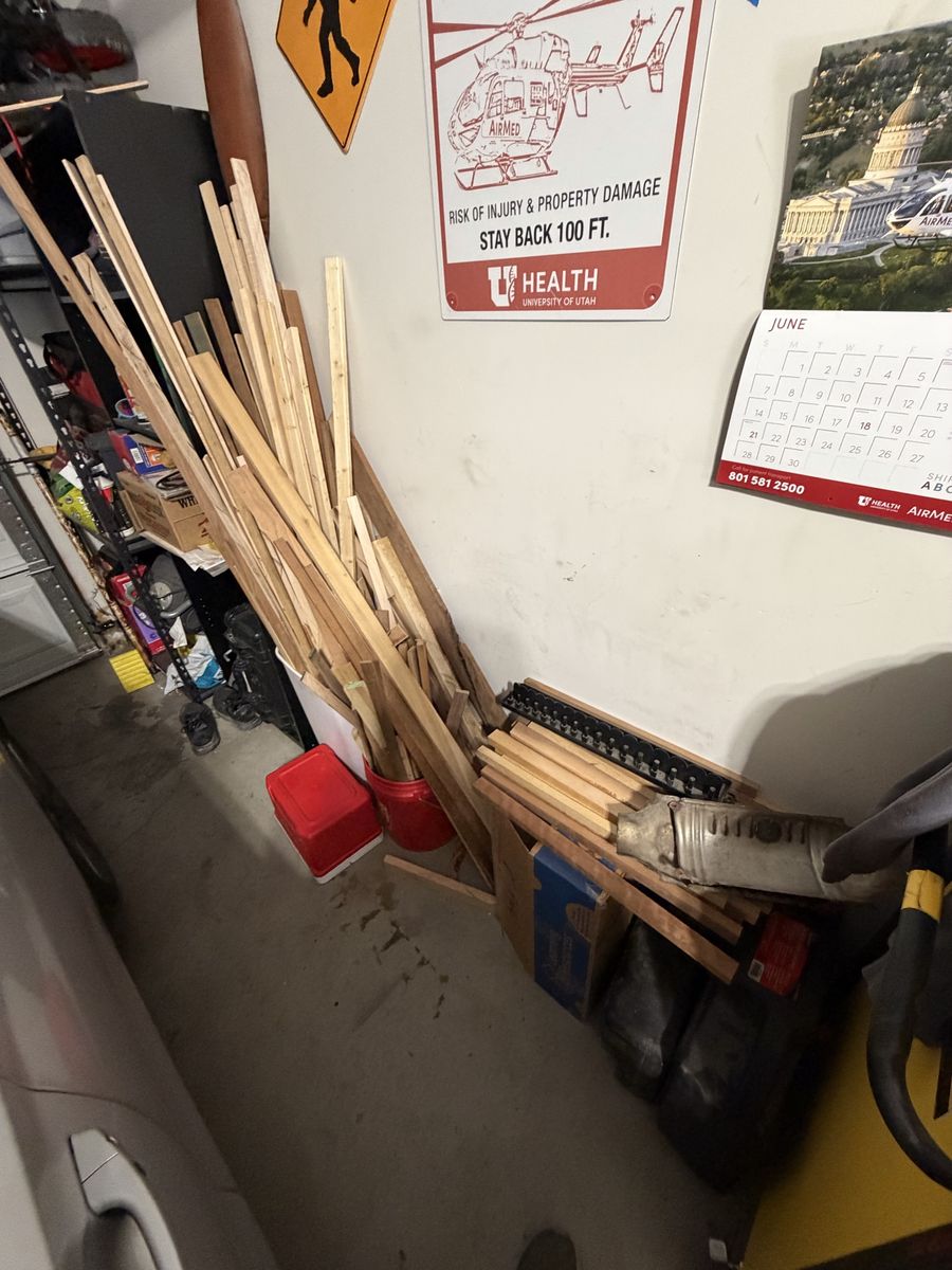 Free hardwood pieces