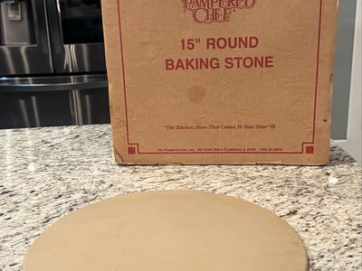 Pampered Chef 15” Round Baking Stone