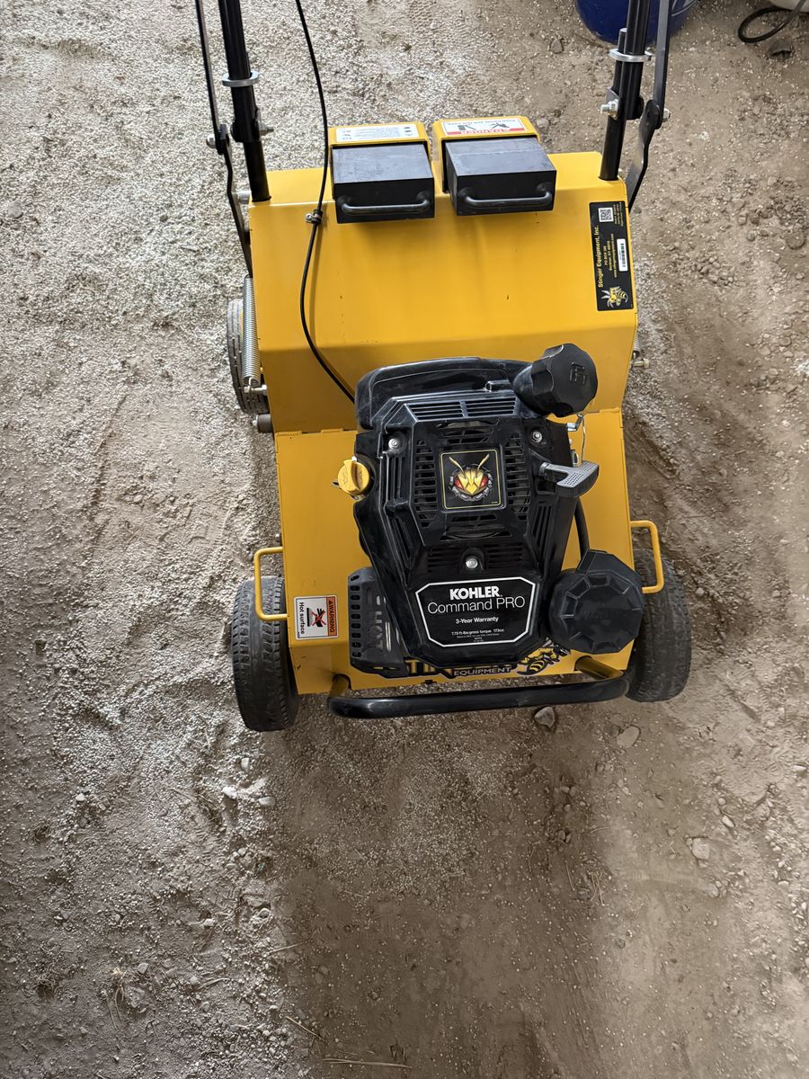 Stinger and Husqvarna lawn aerators