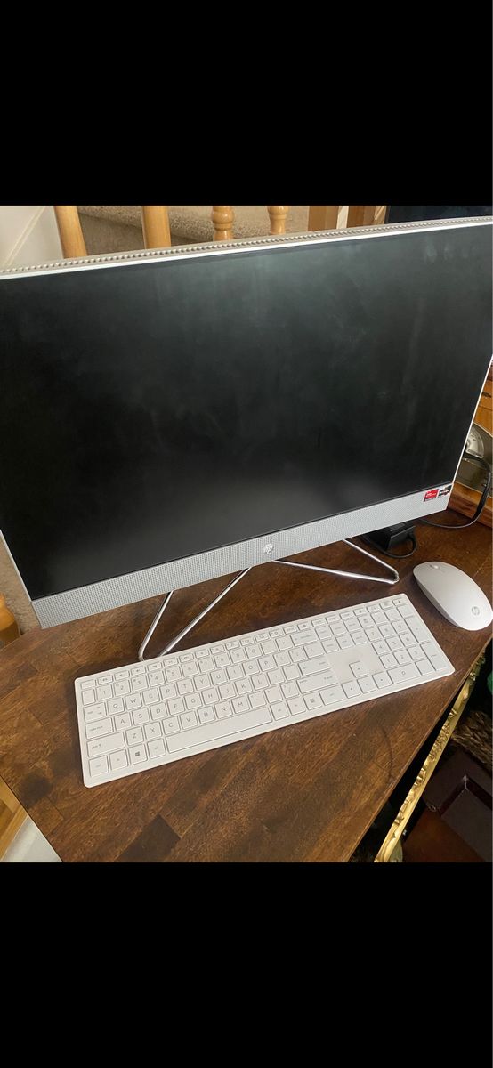 HP 23.8" All-in-One Touchscreen Desktop PC - Ryzen 5, 8GB RAM, 1TB NVMe SSD, Win 11