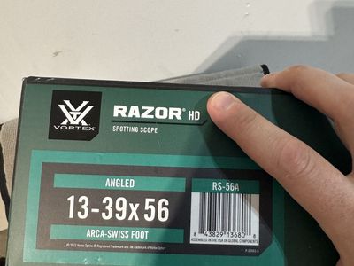 Vortex razor spotter 13-39x56