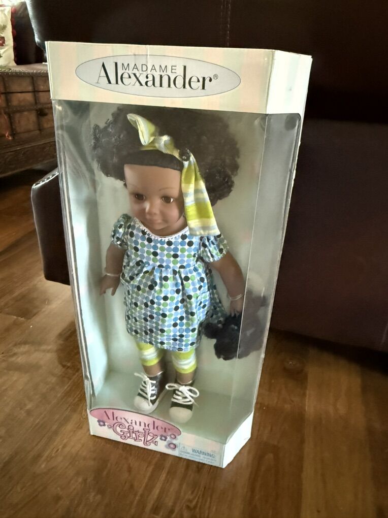 New Madame Alexander African American Doll