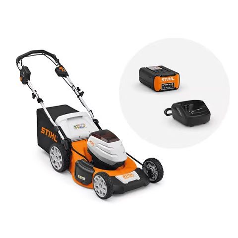 STIHL RMA 510 V 21 in. 36 V Battery Self-Propelled Lawn Mower. New