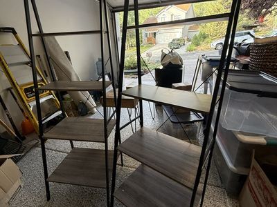 Set up two shelves
