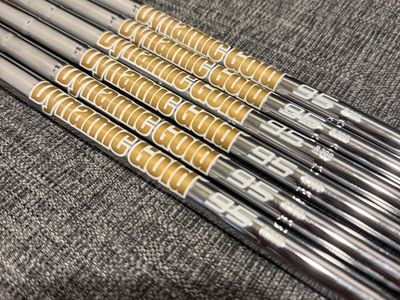 TT Dynamic Gold 95 R300 Regular Iron Shaft Set 6-PW, AW 6pc - 0.355T Taper Tip Pulls