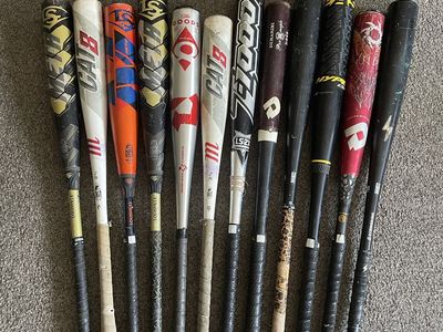 Louisville Slugger, Marucci, Easton, DeMarini Baseball Bats - Lot of 11, Various Models/Sizes