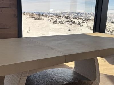 Solid Oak Jonathan Charles Dining Table (with Leaf