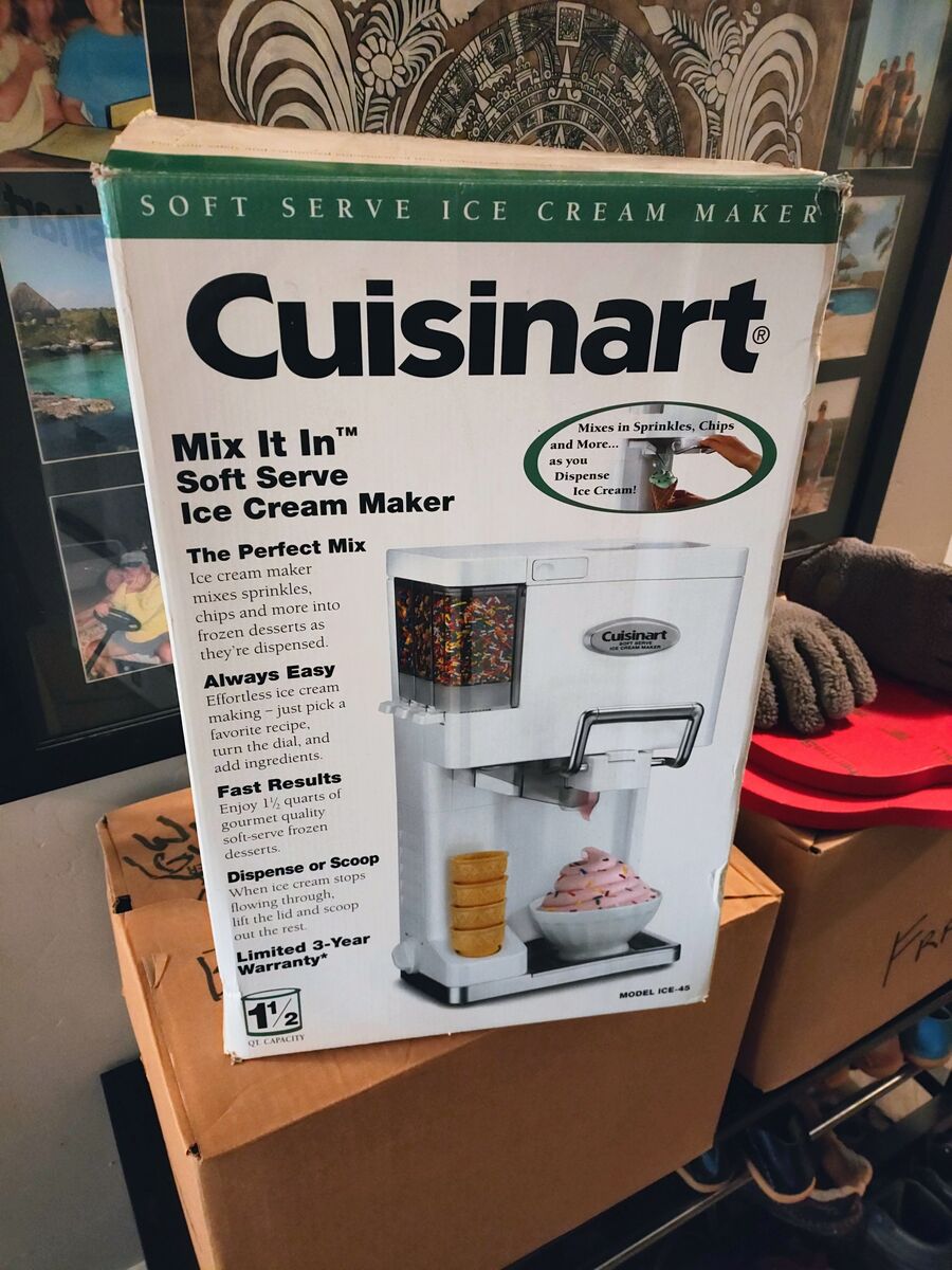 Soft Serve Maker Cuisinart
