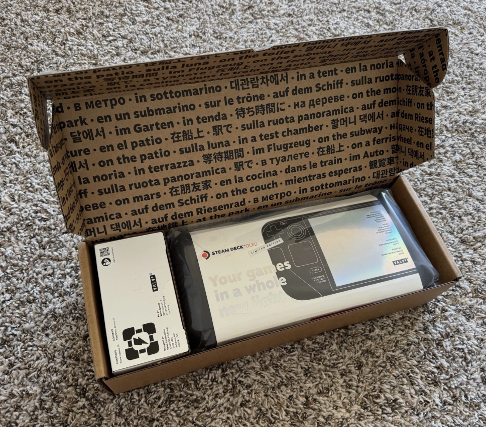 Valve Steam Deck OLED Limited Edition (Smoky Translucent) Console 1TB NEW