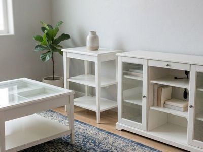 IKEA LIATORP Bundle | Coffee, Side & Media Console