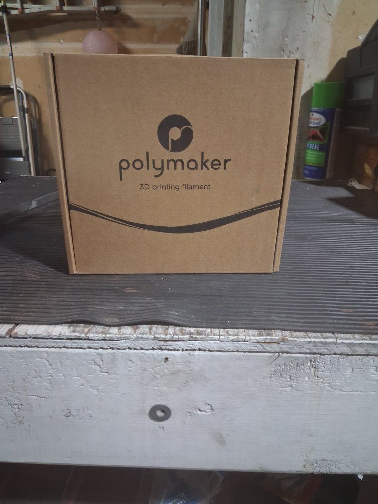 Polymaker HT-PLA-GF Black 1.75mm 1kg 3D Printing Filament - New, Unopened