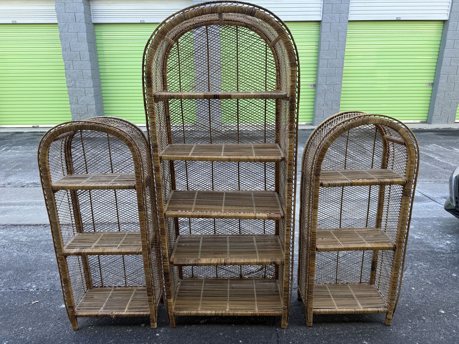 Wicker Shelves