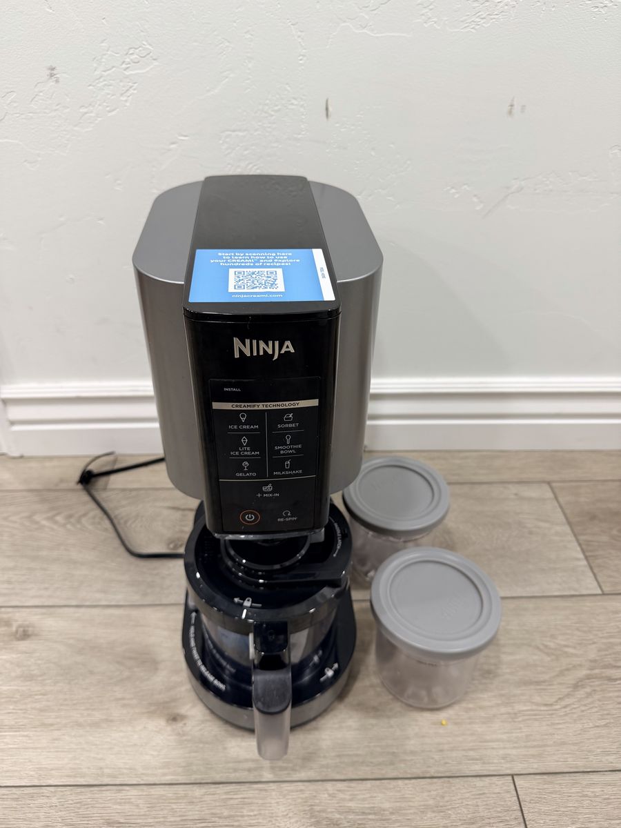Ninja Creami Ice Cream Maker — Works Perfectly