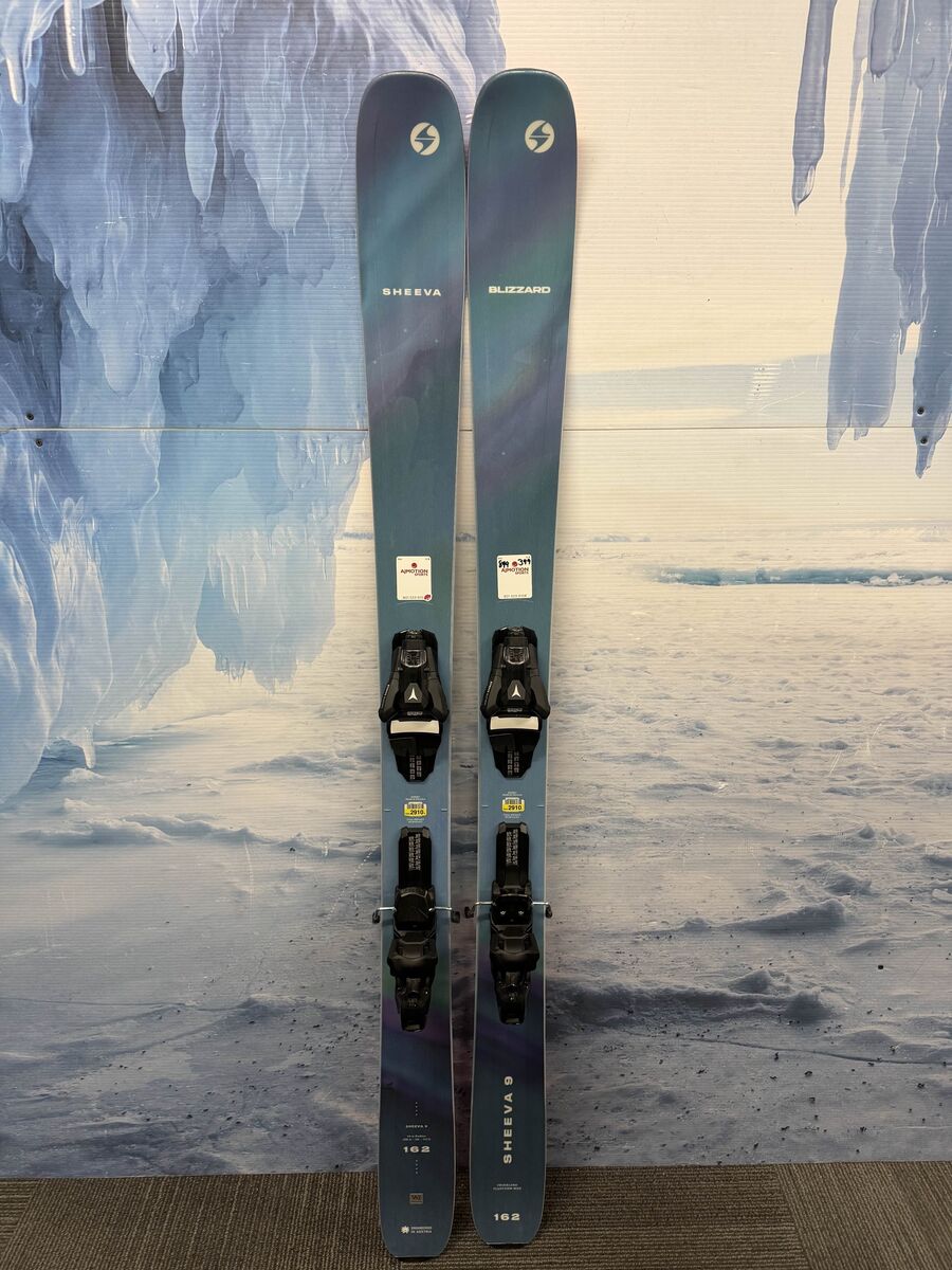 Blizzard Sheeva 9 162cm Skis w/ Atomic Strive 11 Demo Bindings Lightly Used 2026