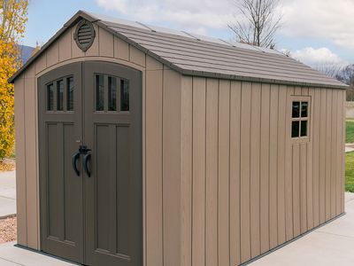 Lifetime 8x12.5 Outdoor Storage Shed