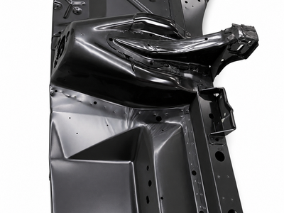 Mustang Shock Tower and Apron Assembly