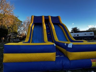 Inflatable Slide Wet/Dry Dual Lane 25ft Tall