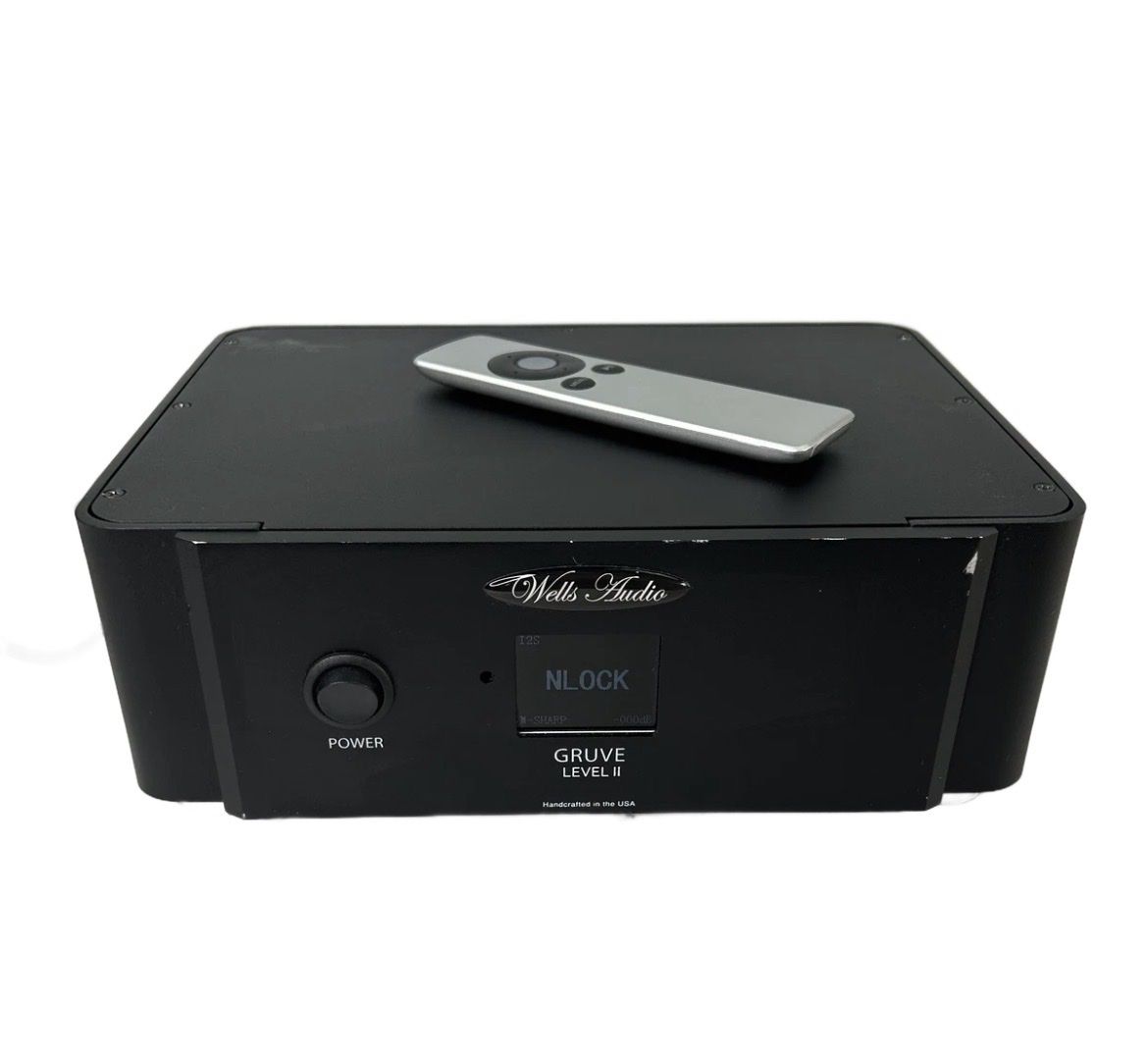 Wells Audio GRUVE LEVEL II DAC Preamplifier Headphone Amp Handcrafted USA