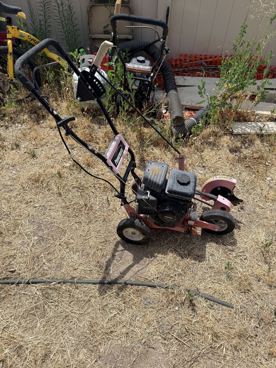 Powerhorse Gas-Powered Walk-Behind Edger - 3.5 HP - Used, Needs Repair