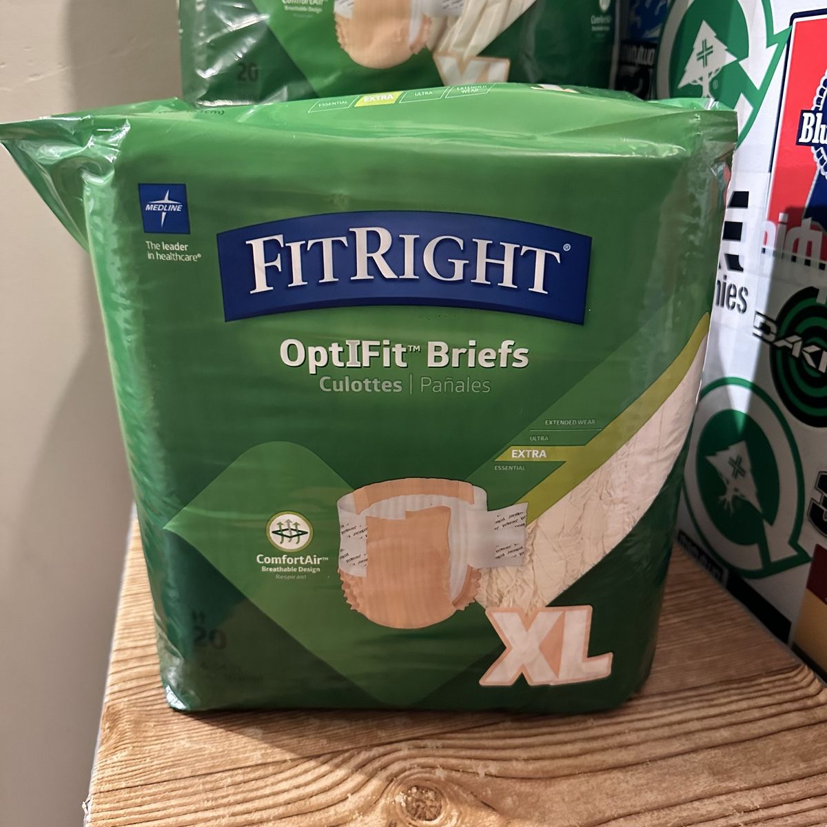 New Fit Right Adult Briefs