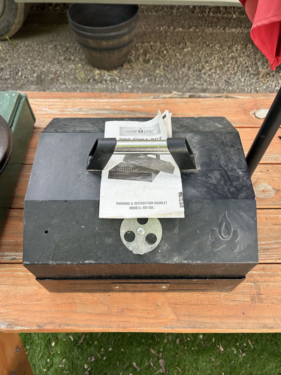 Camp chef bbq box