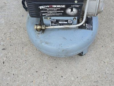 Iron Horse 1 HP 125 PSI Air Compressor - Portable, Electric, 120V