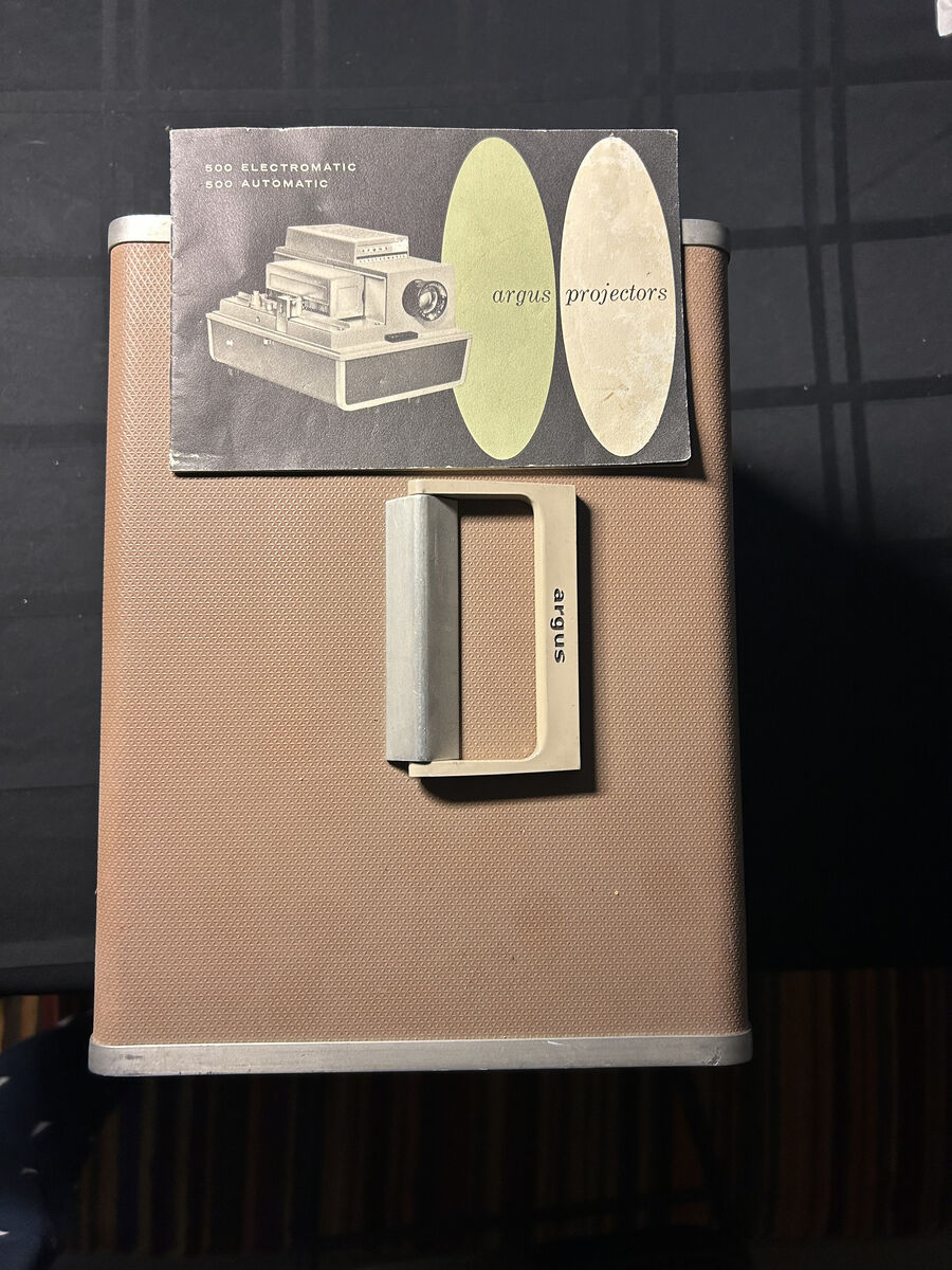 Argus and Sawyers Slide Projectors
