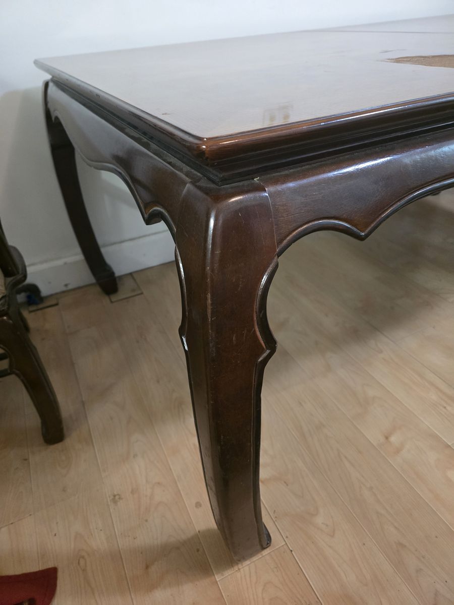 Fidel Dining Table and Hutch for sale!