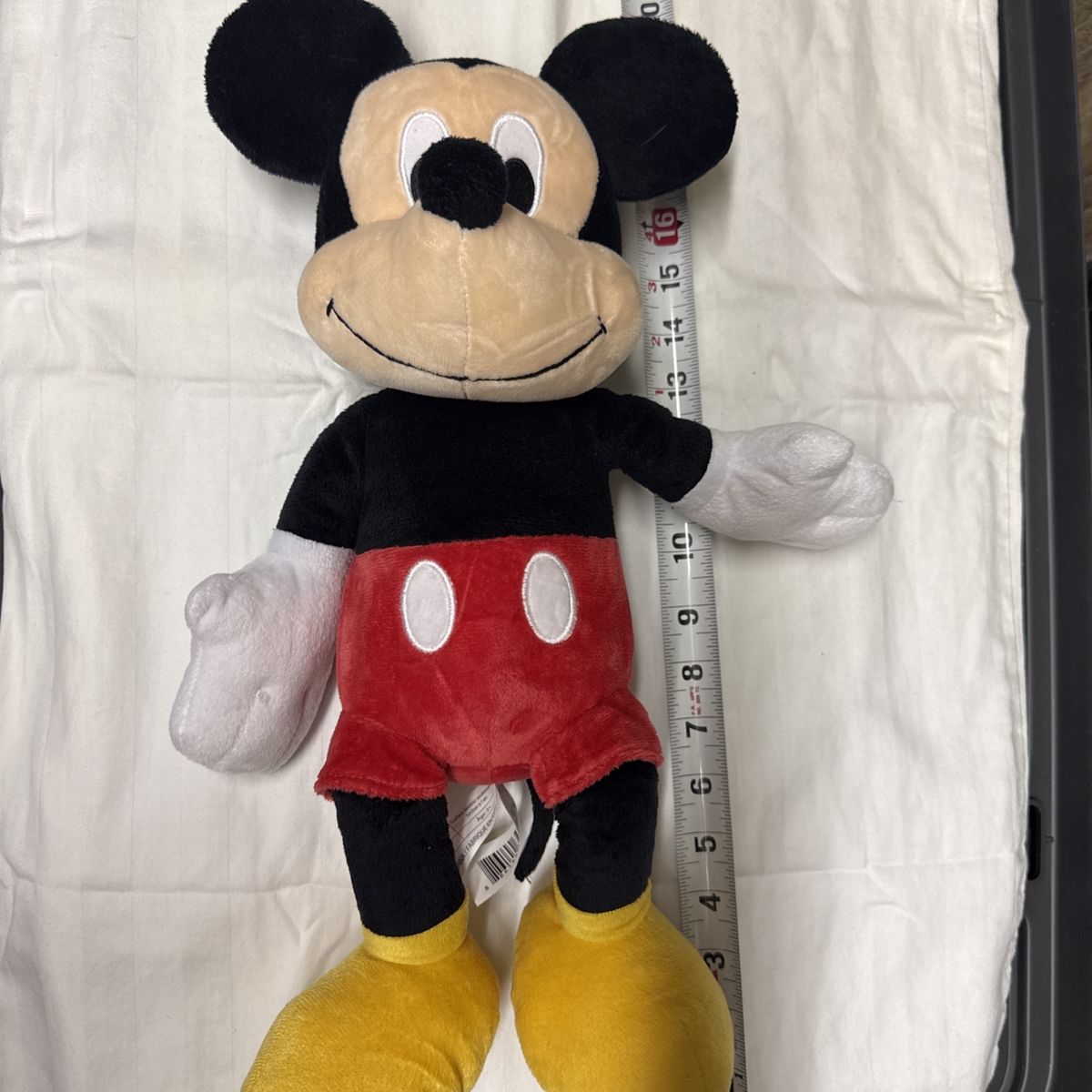 Disney Mickey Mouse 16-Inch Plush Stuffed Animal Toy