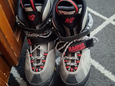 K2 raiders inline youth adjustable skates