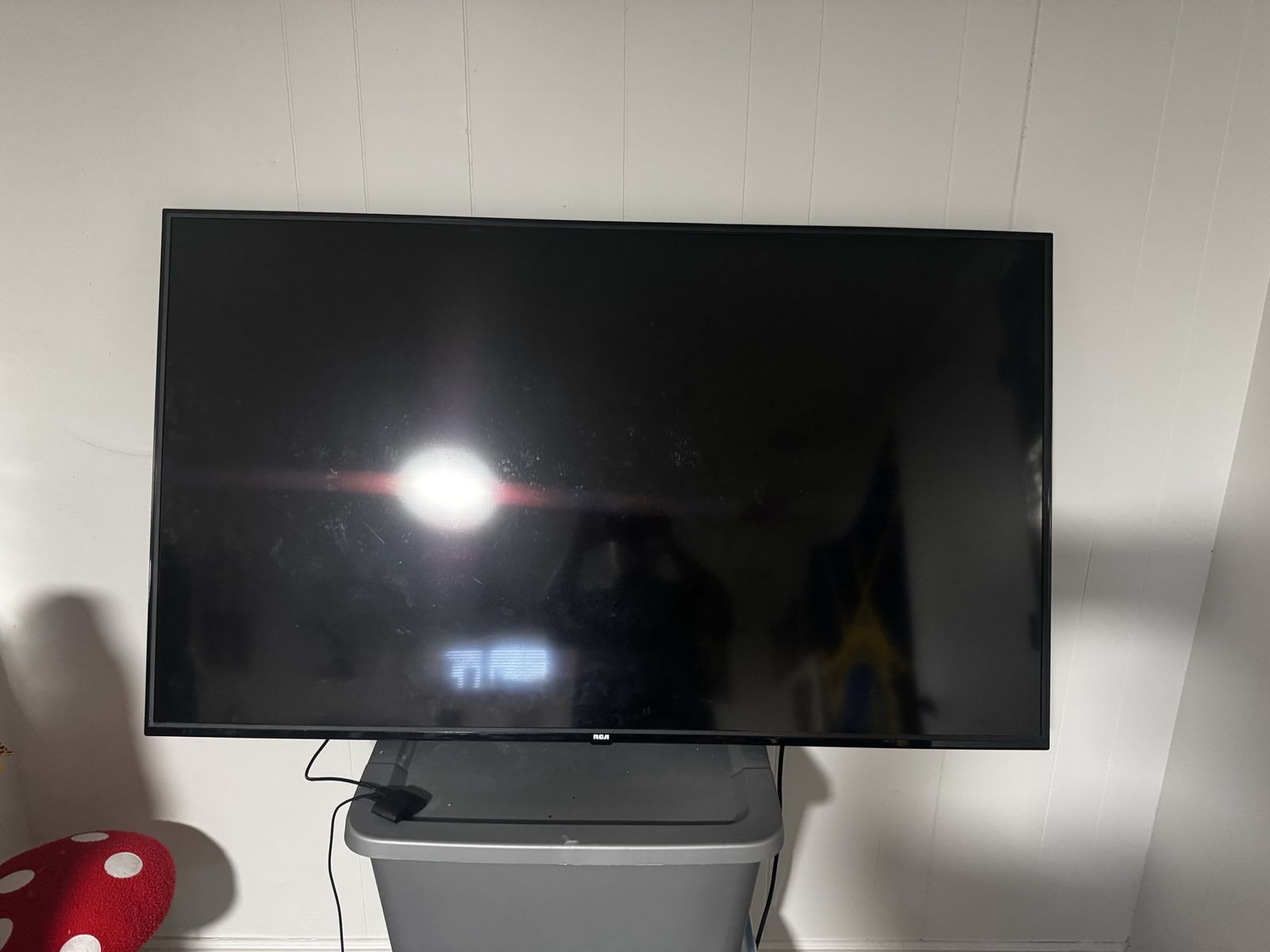 RCA Black Flat Screen Television