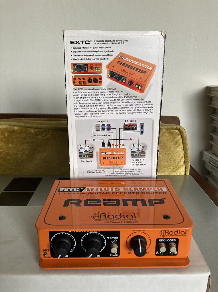 Radial EXTC-SA Class A Effects Router Reamp