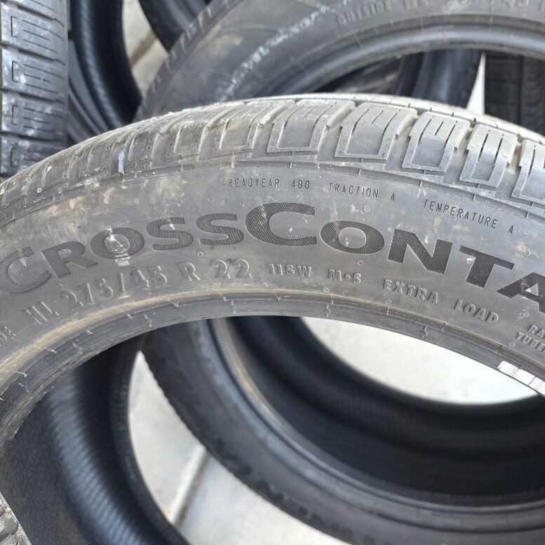 275 x 45 x 22 new tires continental