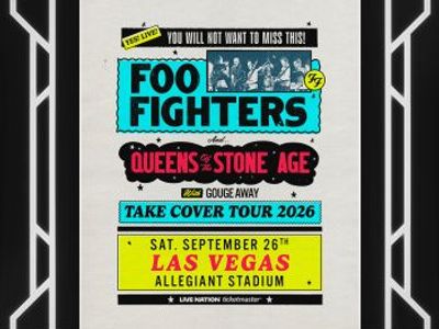 Floor seats to Foo Fighters and Queens of the Stoneage in Las Vegas